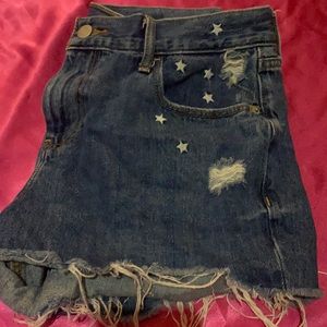 Blue Jean Shorts